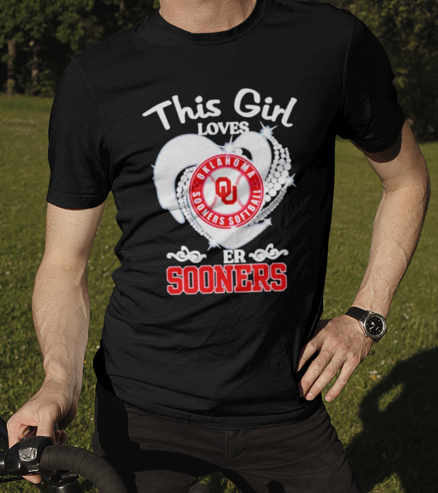 This Girl Loves Oklahoma Sooners Softball Her Sooners T-Shirt