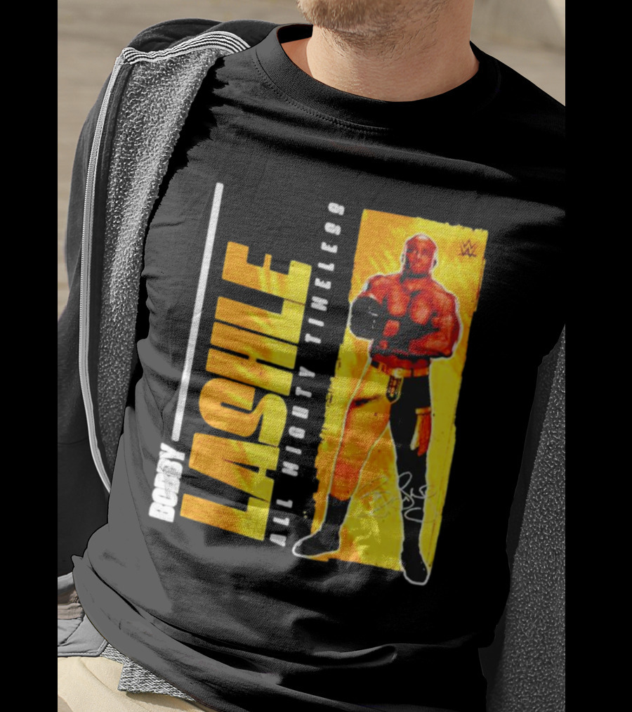 Bobby Lashley WWE All Mighty Timeless Champion T-Shirt