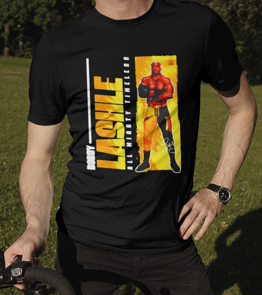Bobby Lashley WWE All Mighty Timeless Champion T-Shirt