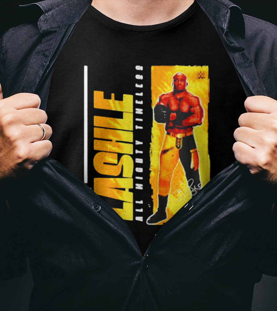 Bobby Lashley WWE All Mighty Timeless Champion T-Shirt