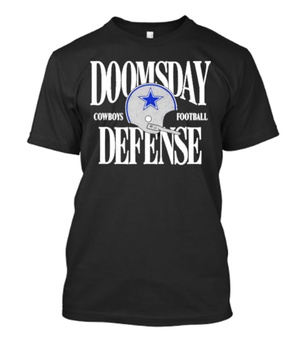 Cowboys Football Doomsday Defense Helmet T-Shirt