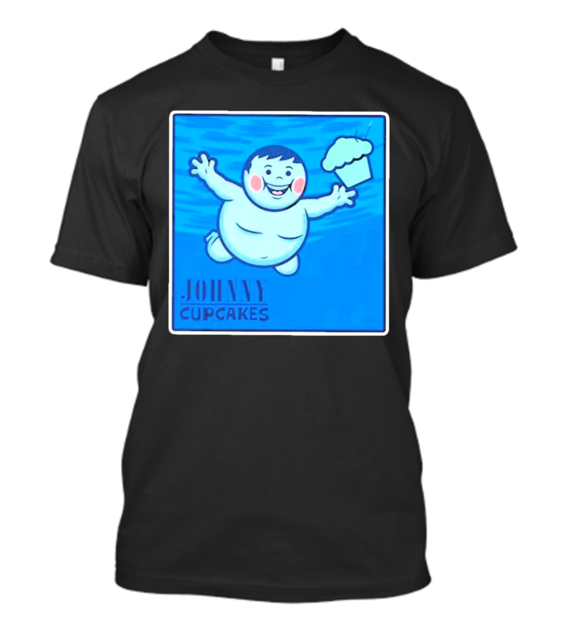 Johnny Cupcakes Swimming Boy With Cupcake T-Shirt