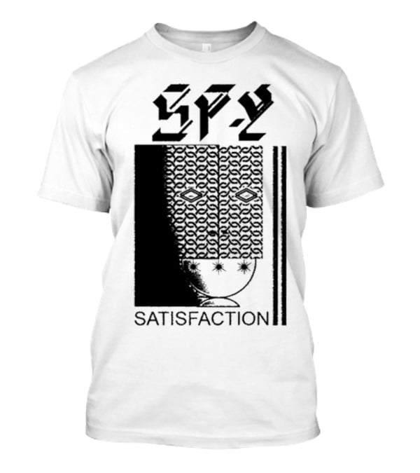 Spy Satisfaction Patterned Mask T-Shirt
