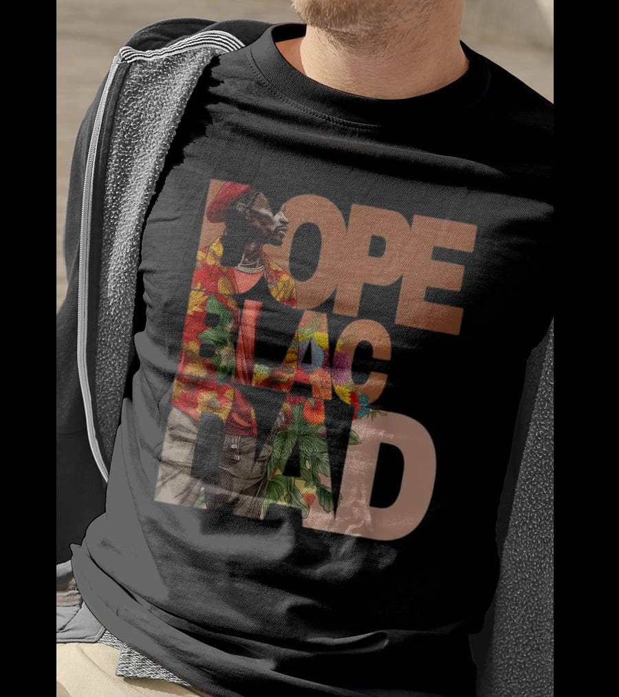 Dope Black Dad Juneteenth Black History Month Pride Fathers T-Shirt