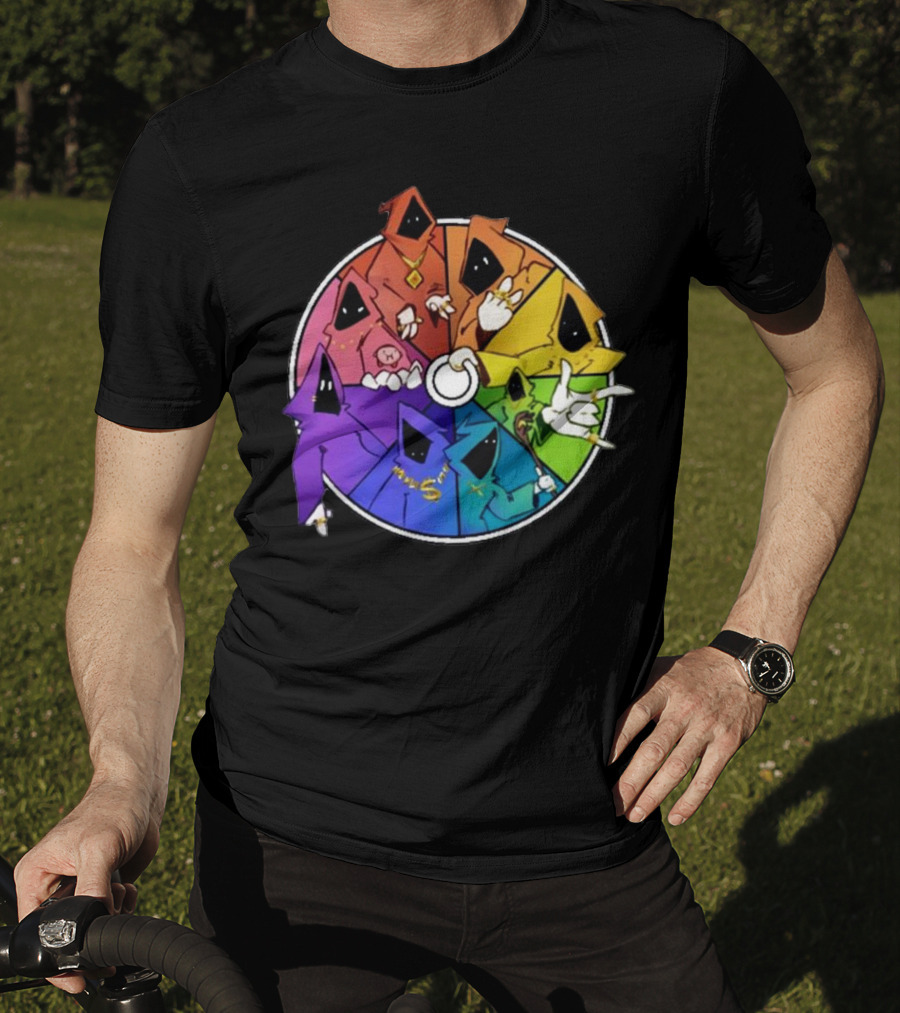 Shadow Wizard Money Gang Rainbow Circle T-Shirt
