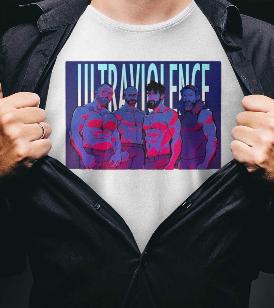 Ultraviolence AEW Wrestlers Neon T-Shirt