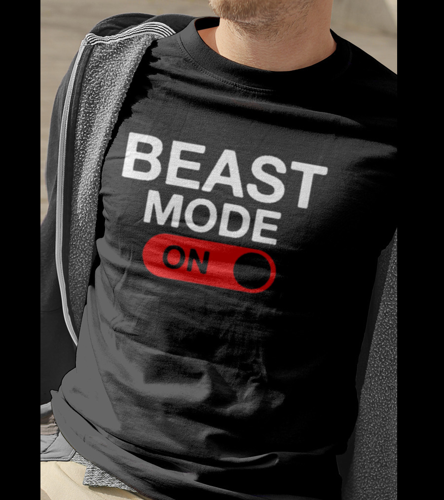 Beast Mode On Switch Bold Lifestyle Trend T-Shirt