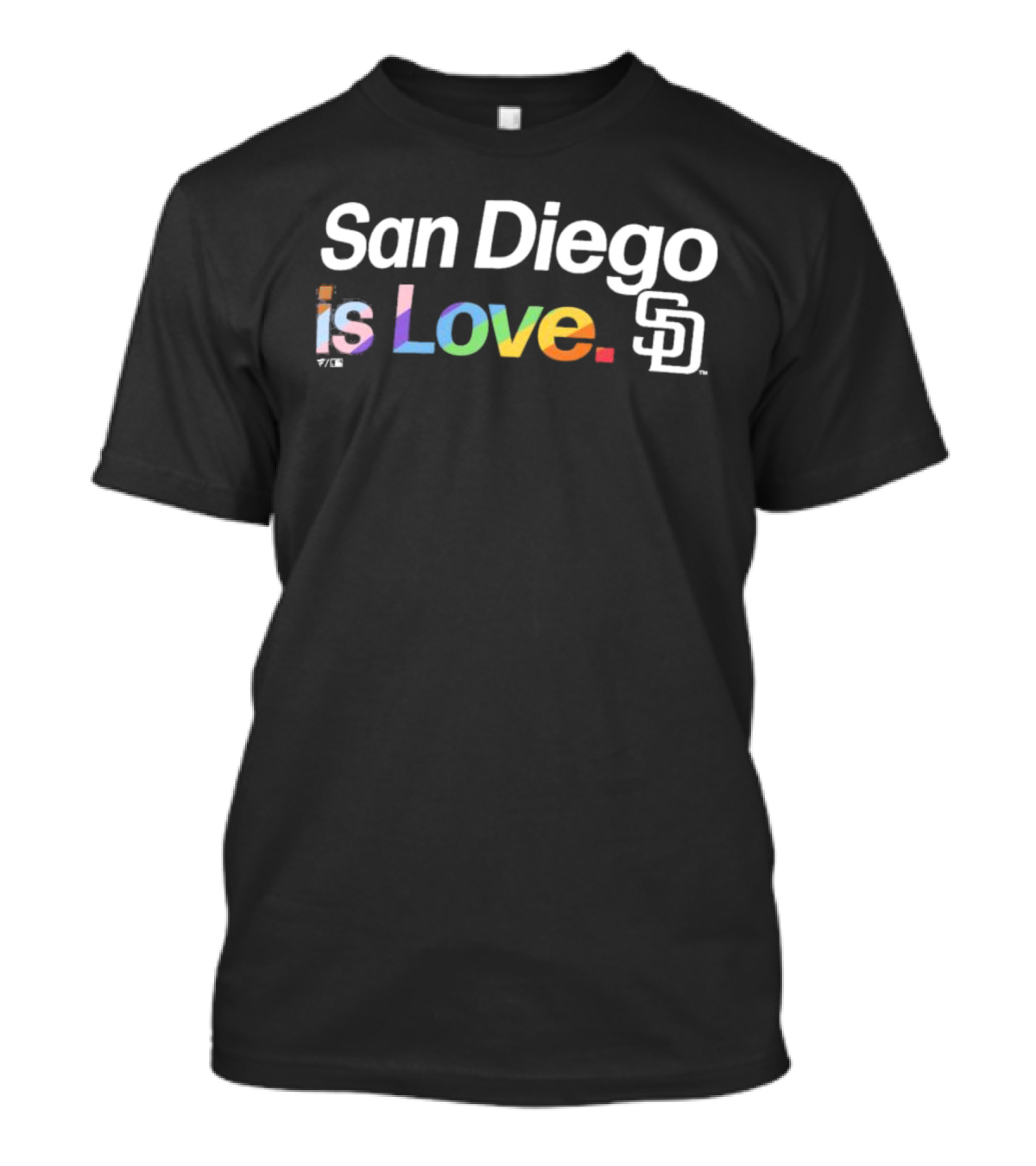 San Diego Is Love Padres City Pride SD T-Shirt