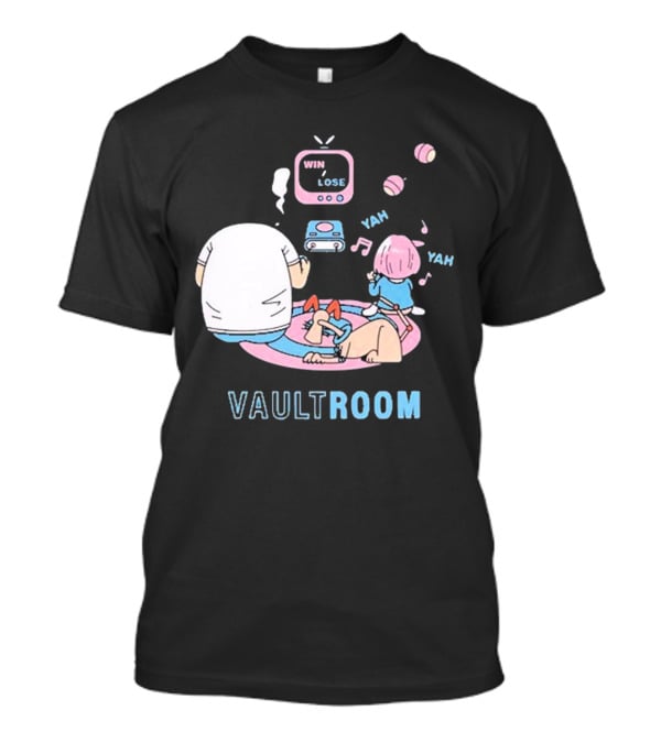Vault Room Gaming Fun With Win Lose Challenge T-Shirt