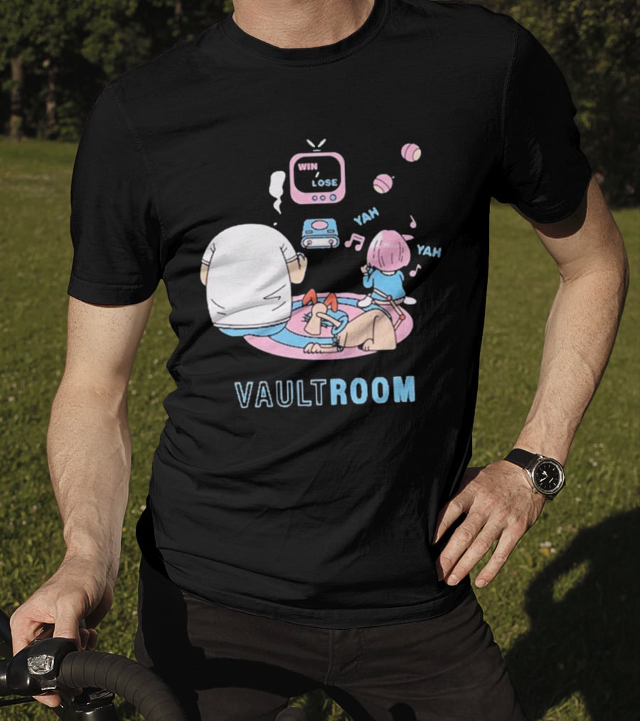 Vault Room Gaming Fun With Win Lose Challenge T-Shirt