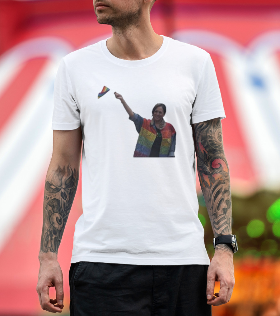 Harris Rainbow Pride Colors T-Shirt