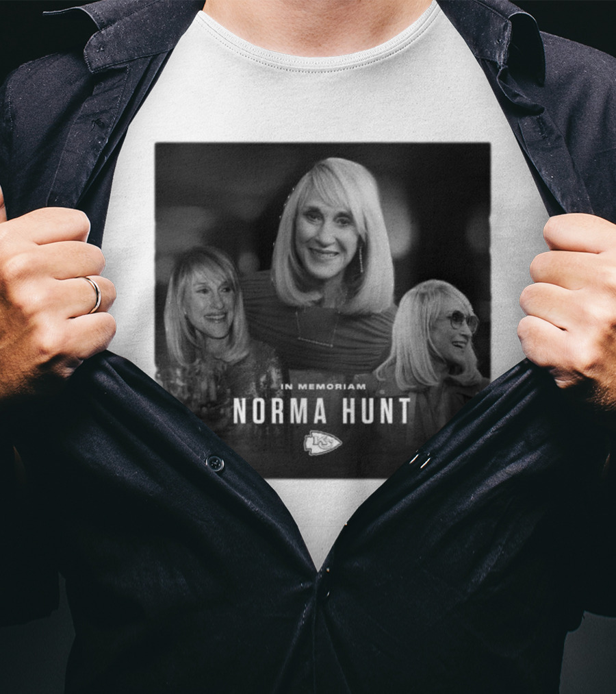 In Memoriam Norma Hunt Kansas City Chiefs T-Shirt
