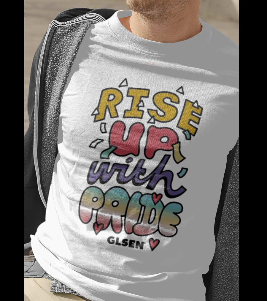 Glsen Rise Up With Pride Wilson Cruz T-Shirt