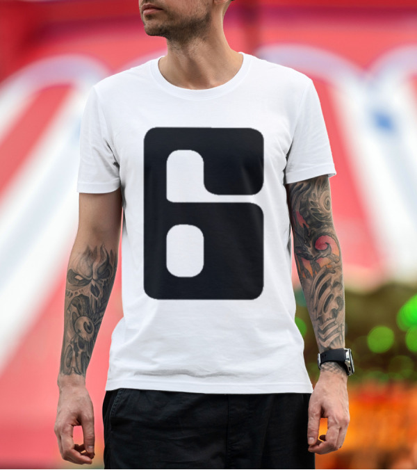 Premium T-Shirt: Super 70s Sports Houston Rollerball Number 6 T-Shirt Super 70s Sports Houston Rollerball Number 6 T-Shirt