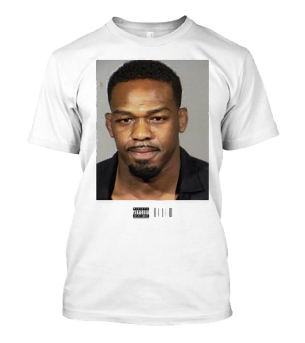 Jon Jones Mugshot UFC Champion Image T-Shirt