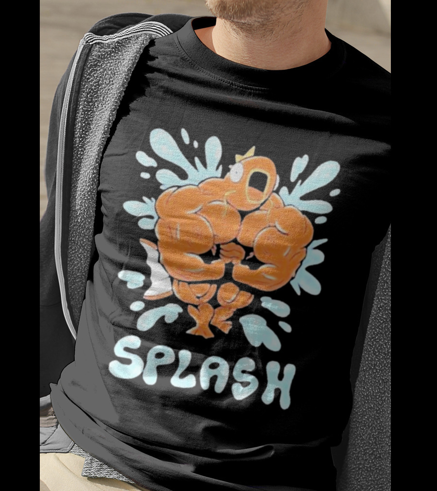 Magikarp Splash Buff Fish Comic T-Shirt