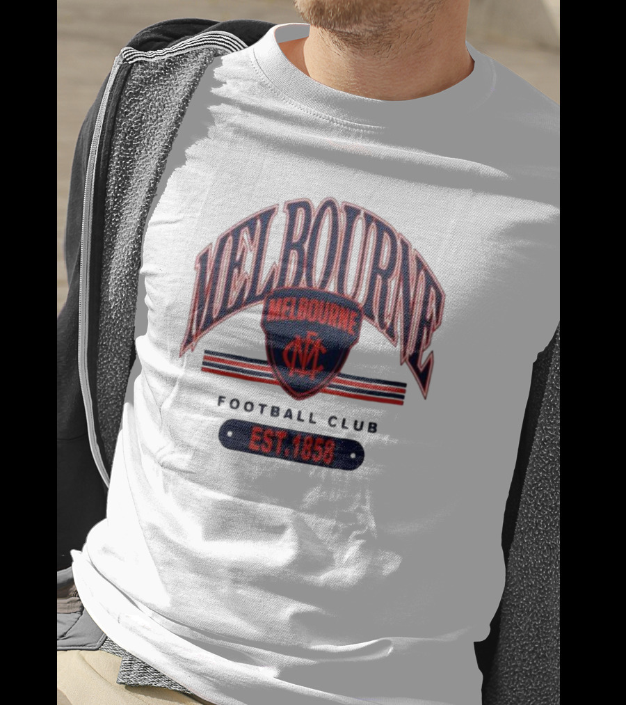 Melbourne Demons Football Club MFC Est 1858 T-Shirt