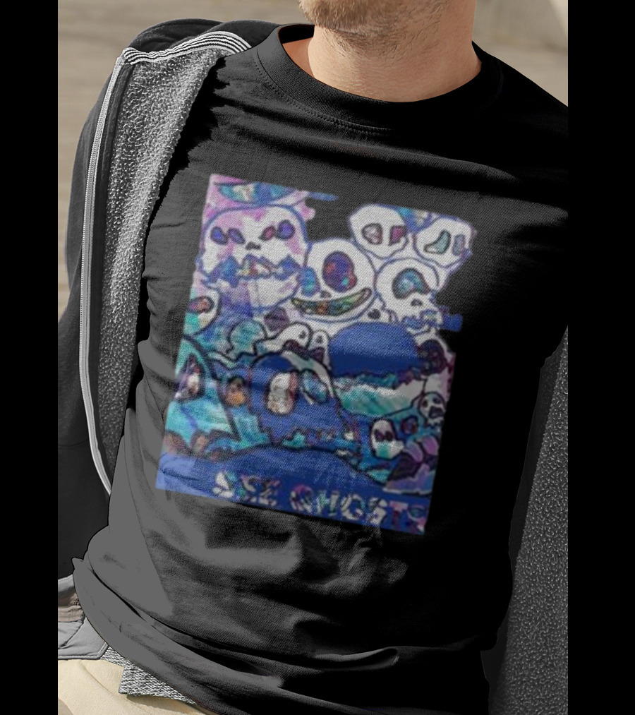 Kids See Ghosts Kanye West Kid Cudi Fan Art Pouya T-Shirt