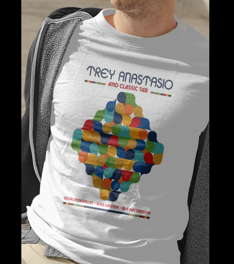 Trey Anastasio And Classic TAB Dezron Douglas Russ Lawton Ray Paczkowski T-Shirt