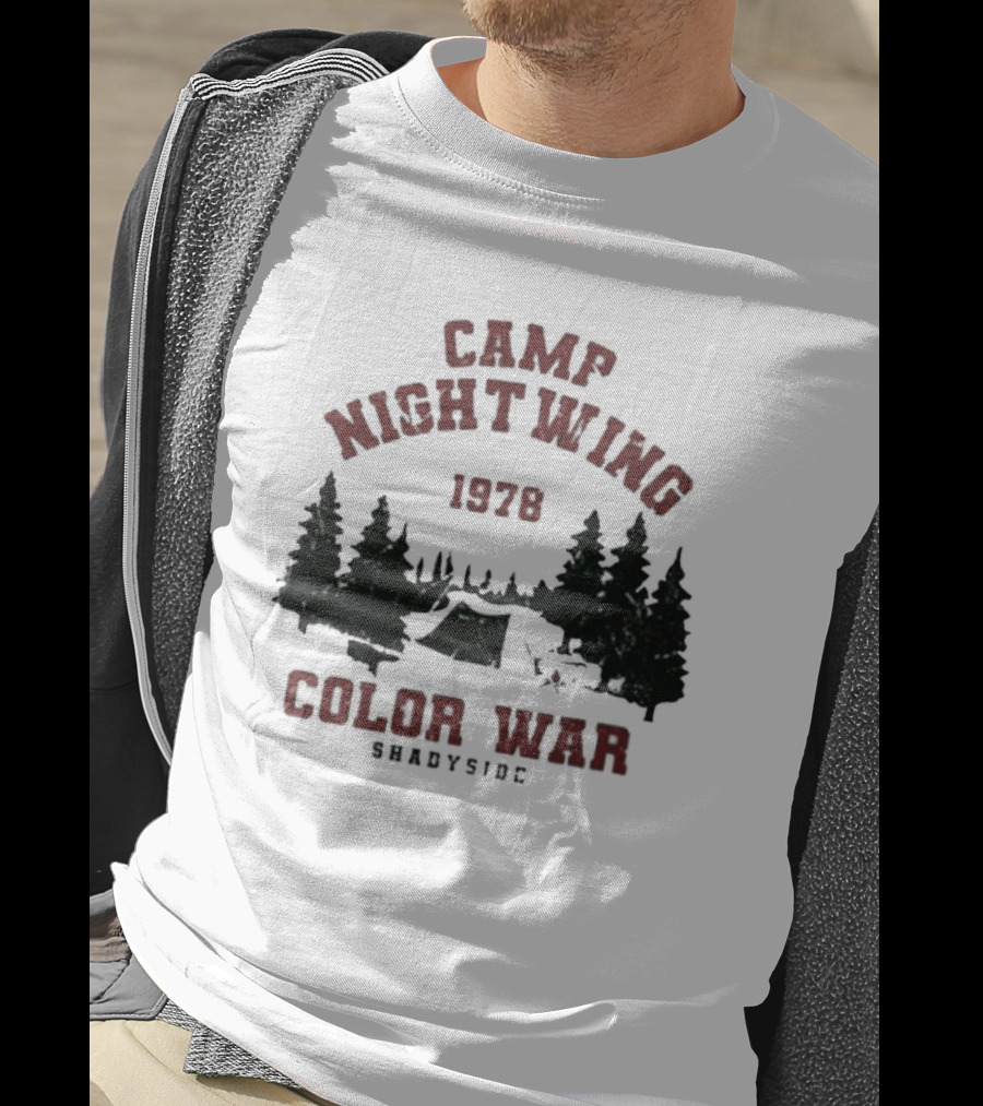 Camp Nightwing 1978 Color War Shadyside T-Shirt