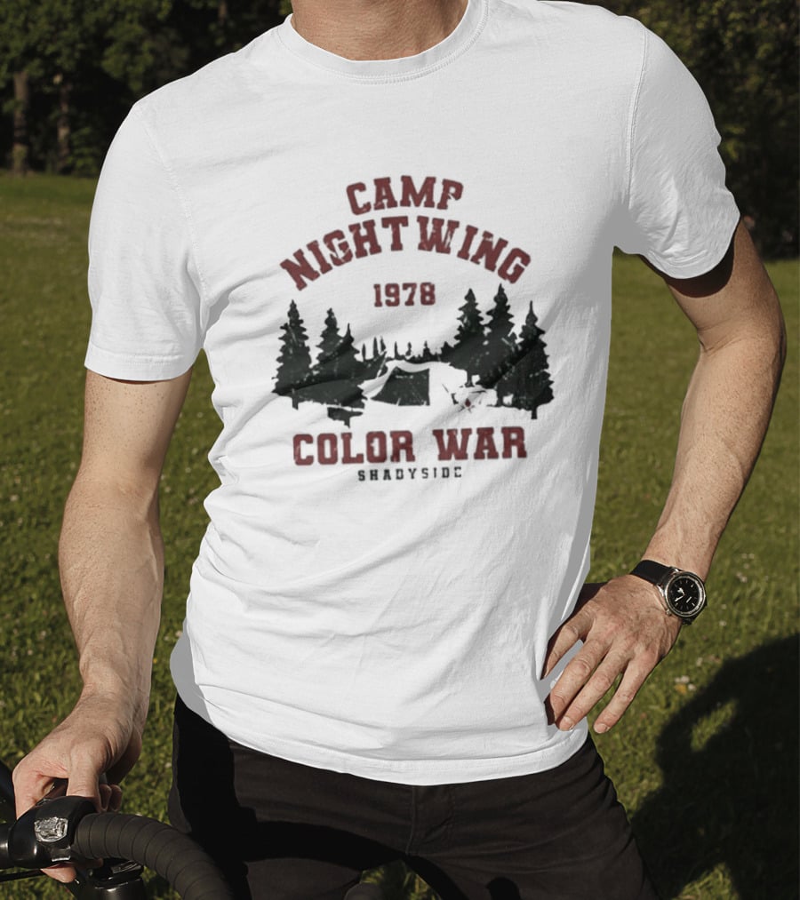 Camp Nightwing 1978 Color War Shadyside T-Shirt