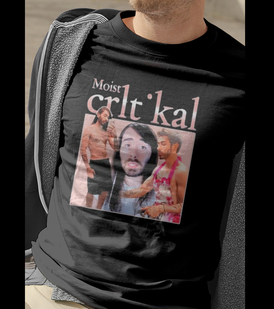 Moistcr1tikal Connor Amari Editable Screenshot Long Hair Apron Mirror Selfie T-Shirt