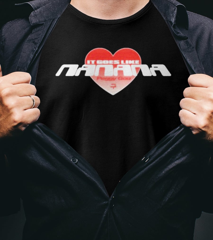 It Goes Like Nanana Heart Peggy Gou T-Shirt