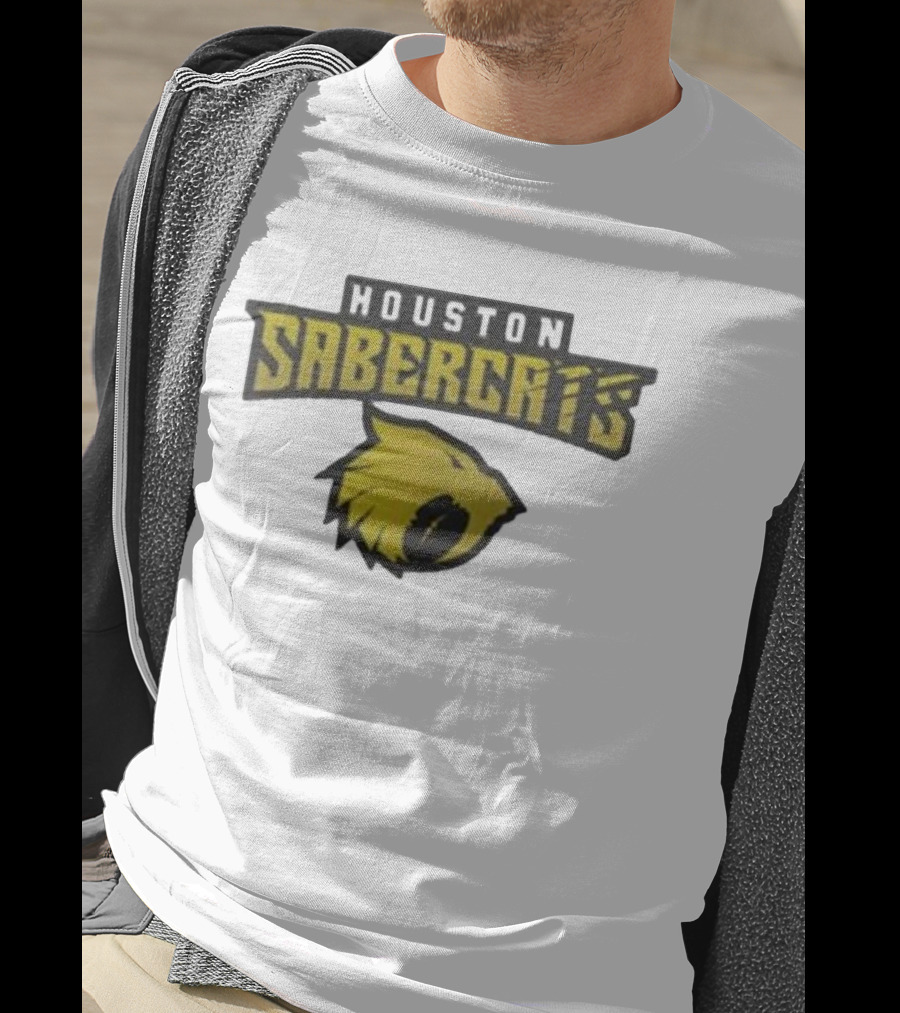 Houston SaberCats Yellow T-Shirt