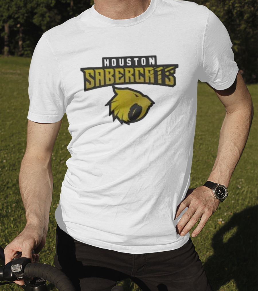 Houston SaberCats Yellow T-Shirt