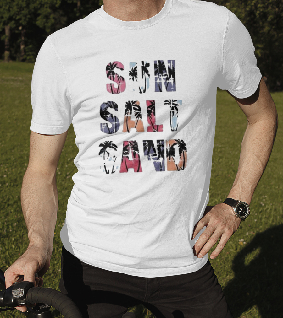 Sun Salt Sand Tropical Beach Vibes T-Shirt