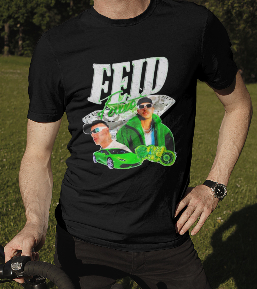FEID FUMO Green Car T-Shirt