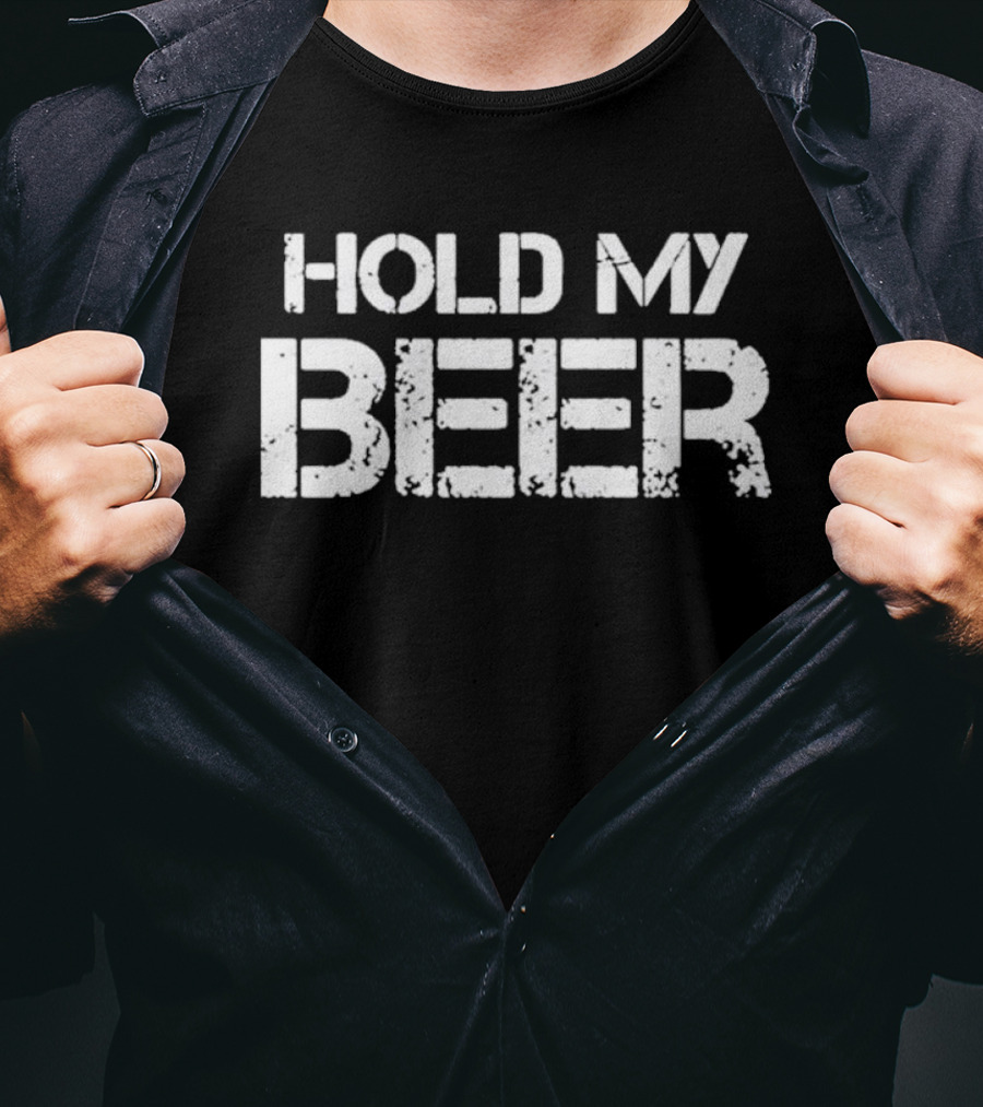 Hold My Beer Extraction Black Chris Hemsworth T-Shirt