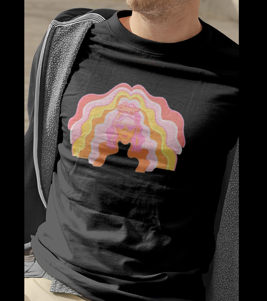 Queen Radio Flow Retro Psychedelic Vibes T-Shirt