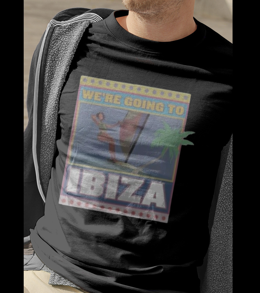 WE’RE GOING TO IBIZA Sailing Adventure Island Vibes Tropical Escape T-Shirt