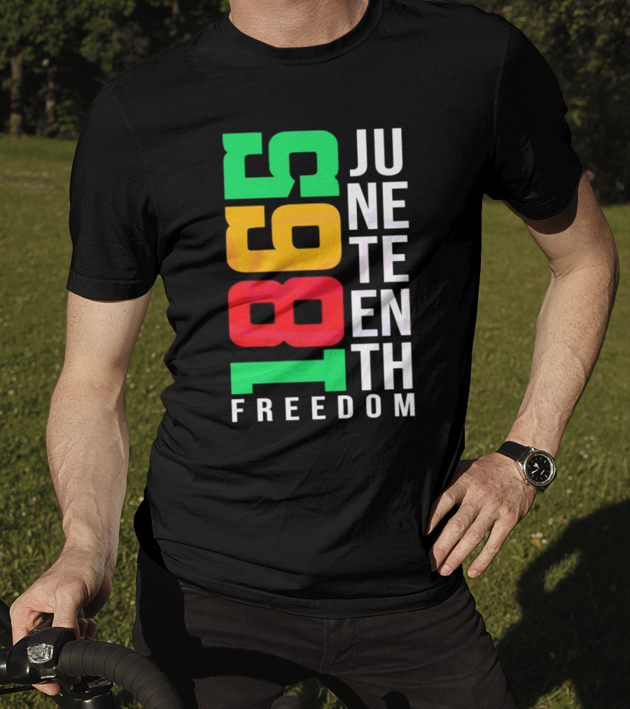 1865 Juneteenth Freedom Black History Month T-Shirt