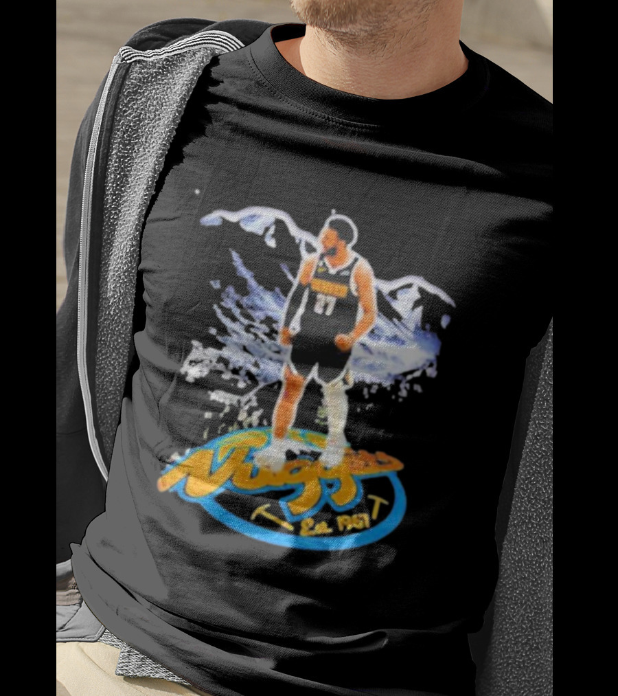 Jamal Murray Nuggets Est 1967 Basketball Player With Mountains T-Shirt
