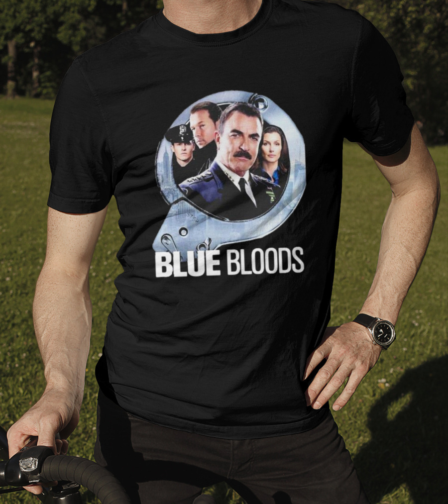 Blue Bloods Reagan Family Tom Selleck Donnie Wahlberg Cop Movie Fan T-Shirt