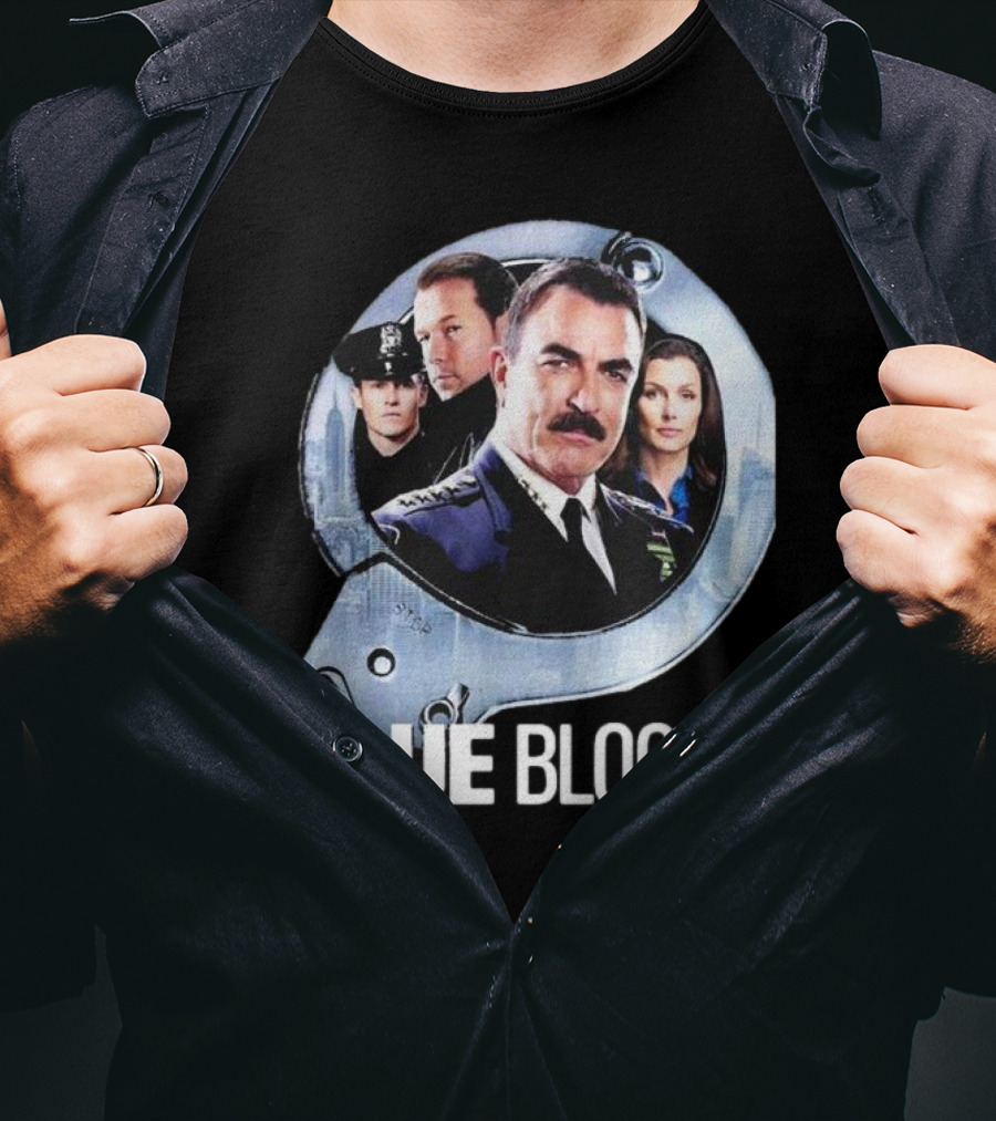 Blue Bloods Reagan Family Tom Selleck Donnie Wahlberg Cop Movie Fan T-Shirt