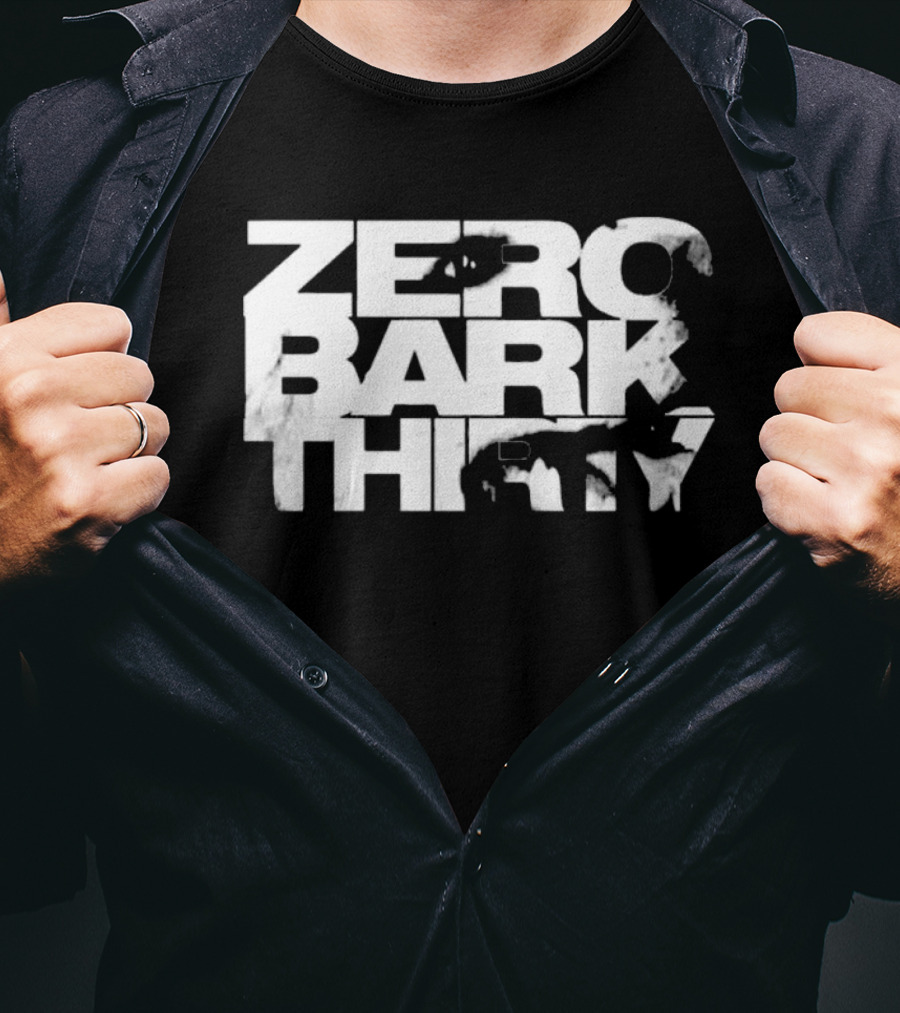 Zero Bark Thirty Military Dog T-Shirt