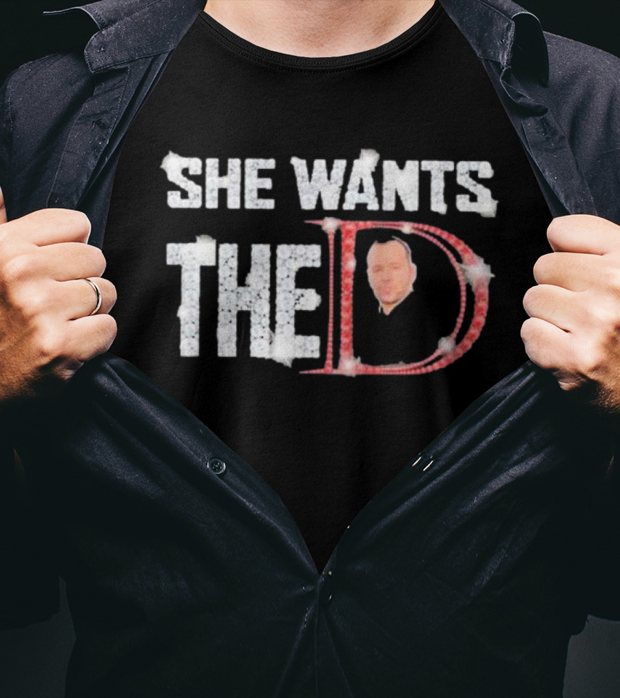 She Wants The Donnie Wahlberg Nkotb T-Shirt