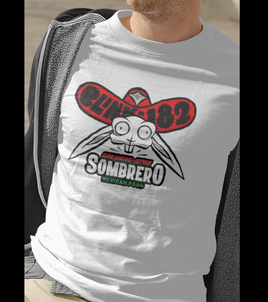 Blink-182 San Diego-Style Sombrero Mexican Food T-Shirt