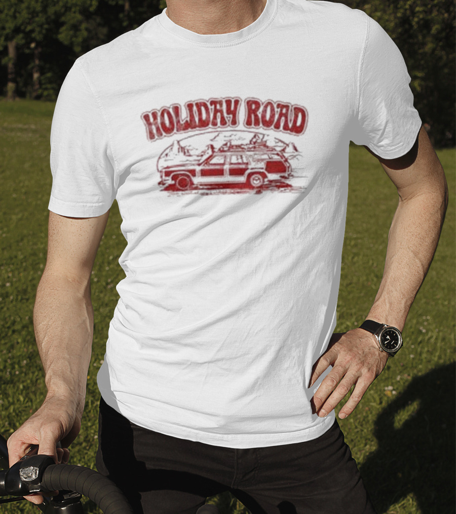Lindsey Buckingham Holiday Road Vintage Car Graphic Merch T-Shirt