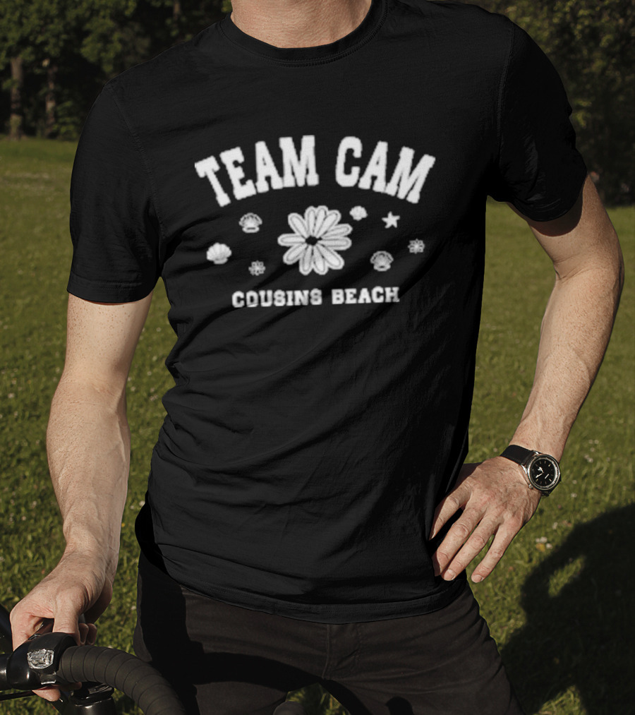 Team Cam Cousins Beach Shells And Star T-Shirt