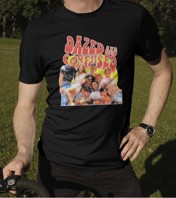 Dazed And Confused Movie Cast Group Image T-Shirt