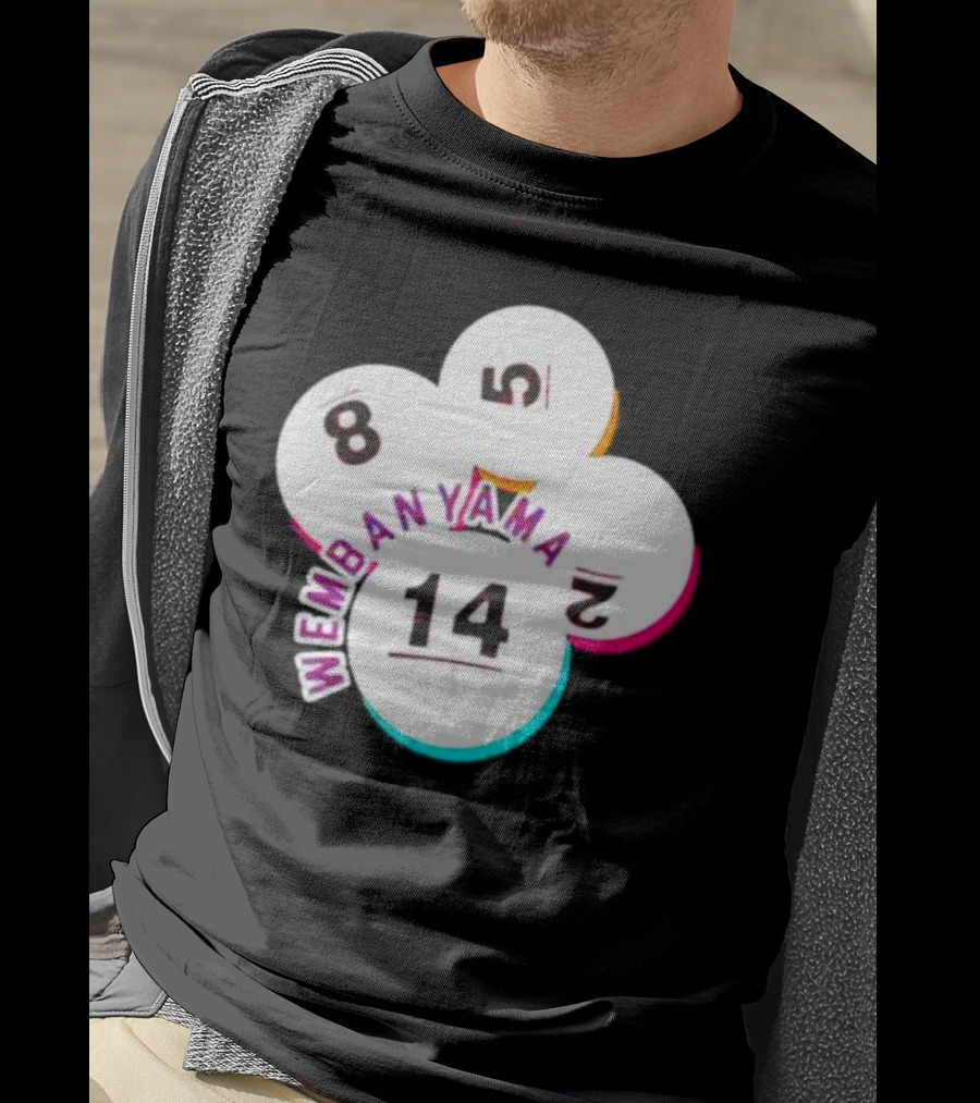 San Antonio Spurs Wembanyama 8 5 2 14 T-Shirt