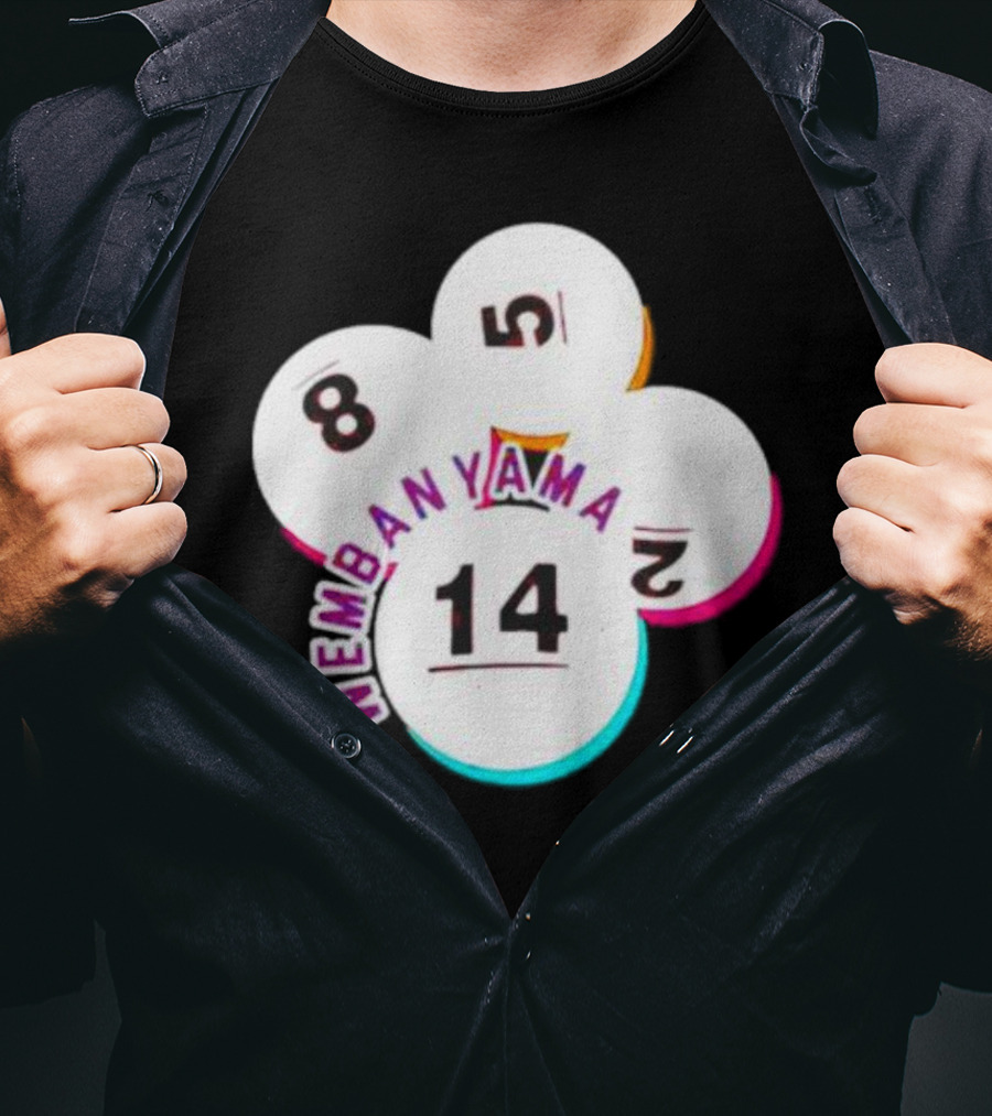 San Antonio Spurs Wembanyama 8 5 2 14 T-Shirt