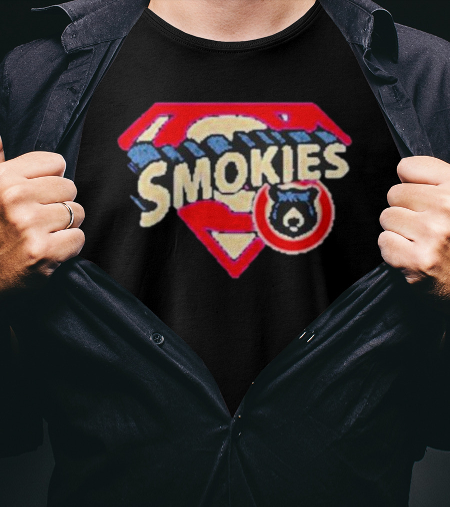 Smokies Super Shield Logo Bear Emblem T-Shirt