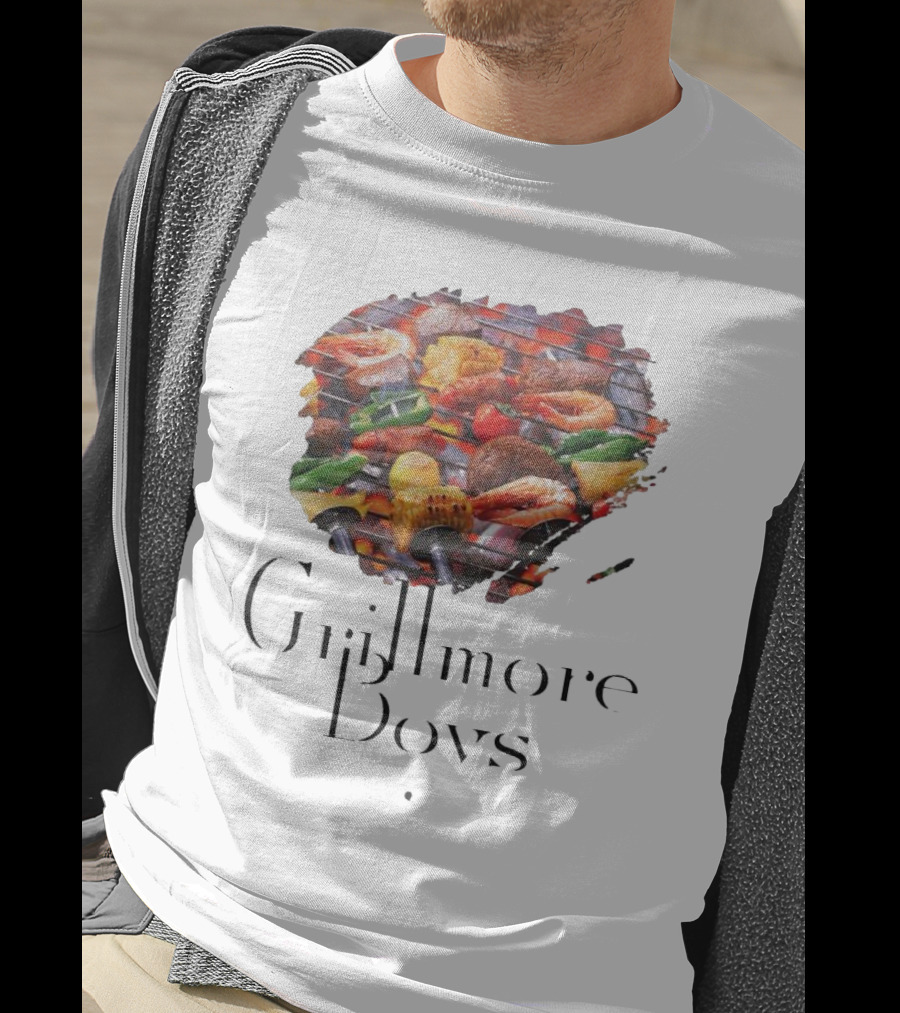 Grillmore Boys BBQ Feast Vegetables Meat Peppers Grilling T-Shirt