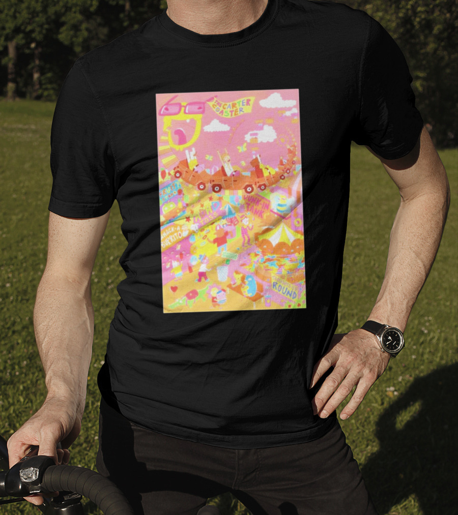 Carter Kench Carnival Carter Coaster Dunkin Tank Round Fun Time T-Shirt
