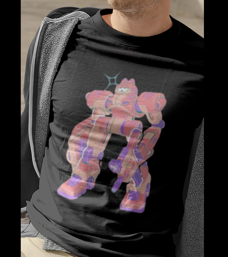 Aquiboni Garf Mecha Robot Fusion T-Shirt